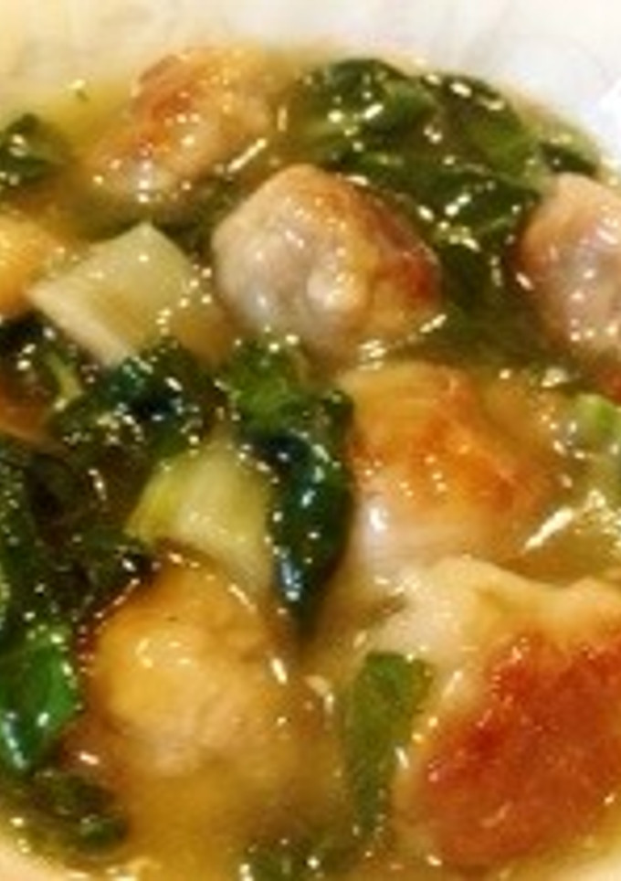 ＊豚とうまい菜のとろ〜りあんの一品＊-レシピのメイン写真