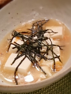 簡単☆豆腐の干し海老あんかけ-レシピのメイン写真