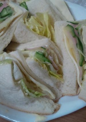 母の手作りポテトサンド♪-レシピのメイン写真