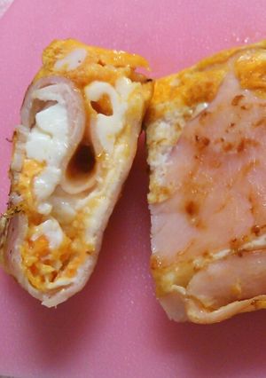 とろぉ～りチーズハムたまご焼き-レシピのメイン写真