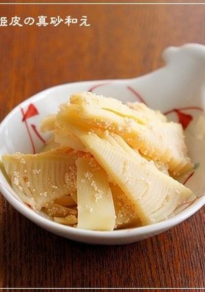 筍を余さず食べよう＠姫皮の真砂和え-レシピのメイン写真
