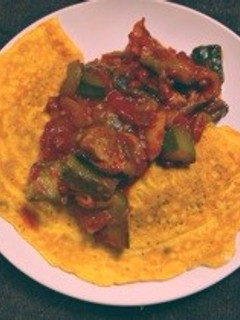 オムレツ 野菜♪ 簡単‼︎ カフェ風♪-レシピのメイン写真