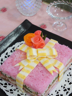 祝・デコ寿司-レシピのメイン写真