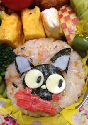 キャラ弁 簡単載せるだけジジ-レシピのメイン写真