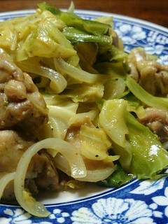 鶏肉と春キャベツのカレーマヨ♪炒め-レシピのメイン写真