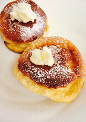 マフィン型deスフレパンケーキ♪-レシピのメイン写真