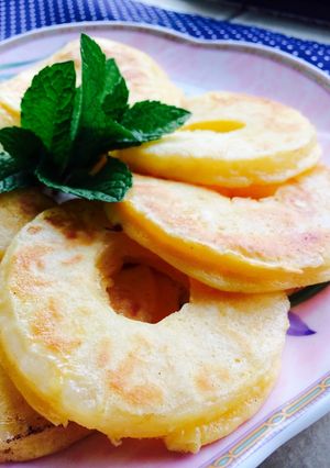簡単おやつ♪パイナップルのパンケーキ-レシピのメイン写真