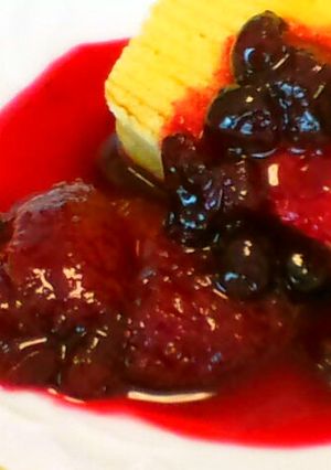 ベリーベリーフルーツソース　♪保存食-レシピのメイン写真