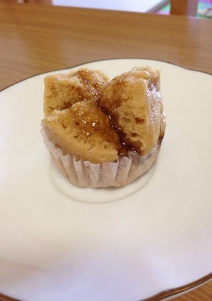 モチモチ♪とろ〜り黒蜜きなこ蒸しパン-レシピのメイン写真