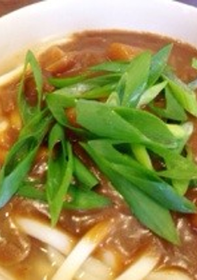 カレーの残りで旨旨♪＊和風カレーうどん＊-レシピのメイン写真