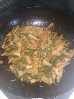 京のおばんざい たけのこと万願寺の炒め煮-レシピのメイン写真