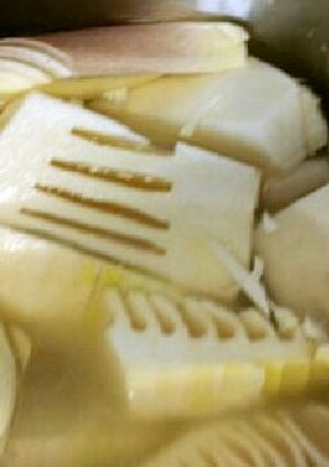 たけのこの下ゆで-レシピのメイン写真
