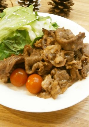 牛肉の生姜焼き☆ガーリック風味-レシピのメイン写真