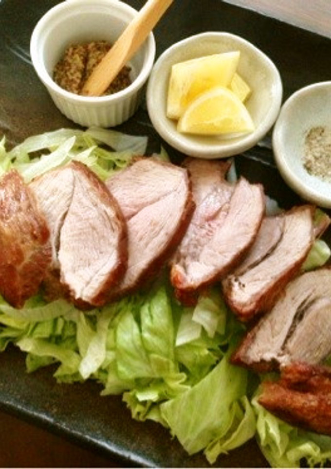 おもてなしにも♡豚ももまるごと揚げ-レシピのメイン写真