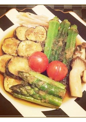 超簡単！野菜の焼き浸し-レシピのメイン写真
