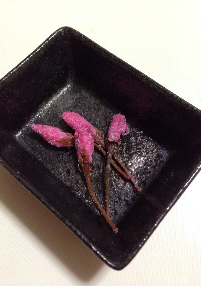 桜の花の塩漬け-レシピのメイン写真