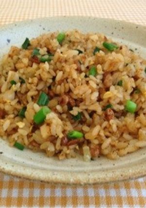 納豆チャーハン-レシピのメイン写真