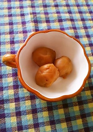 梅干しの塩抜き☆減塩はちみつ梅-レシピのメイン写真