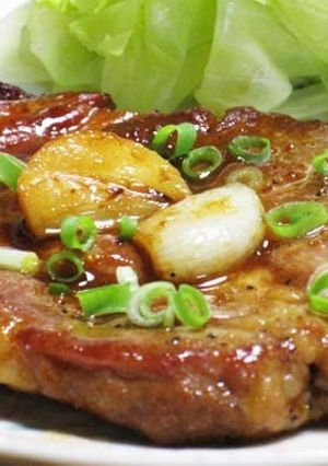 豚ロースのニンニク醤油ソテー-レシピのメイン写真