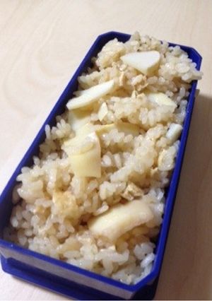 シンプルで簡単なタケノコご飯-レシピのメイン写真