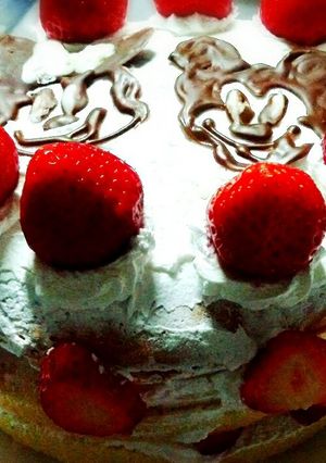 スポンジケーキ-レシピのメイン写真