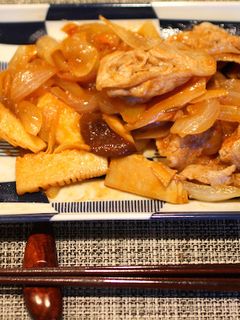 豚肉と竹の子のケチャップ醤油炒め-レシピのメイン写真