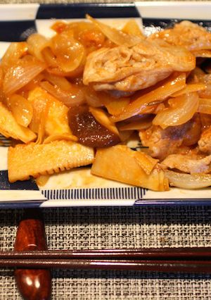 豚肉と竹の子のケチャップ醤油炒め-レシピのメイン写真