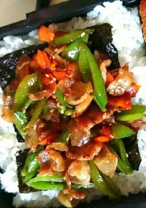 お弁当に！5分で簡単プルコギ風丼-レシピのメイン写真