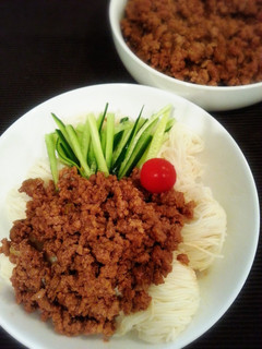 ☆肉味噌そうめん☆-レシピのメイン写真
