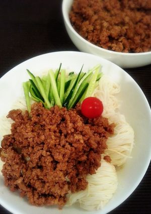 ☆肉味噌そうめん☆-レシピのメイン写真