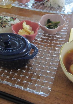竹輪ととろろのお味噌汁-レシピのメイン写真
