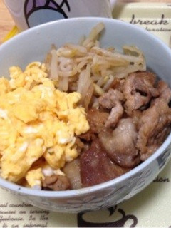 安上がり☆豚コマ丼-レシピのメイン写真