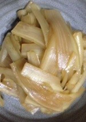 うどの炒め煮-レシピのメイン写真