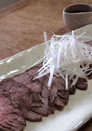 お鍋で10分！簡単ローストビーフ-レシピのメイン写真