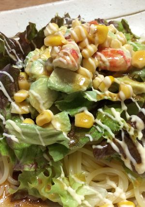 アボガドと海老のサラダパスタ-レシピのメイン写真
