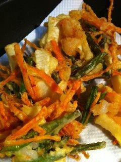 筍と小海老のかき揚げ-レシピのメイン写真
