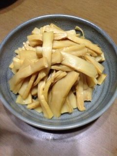 塩付けメンマを炒め煮-レシピのメイン写真