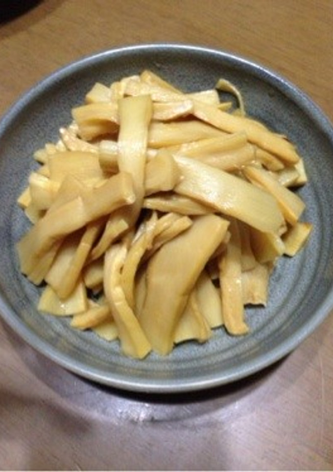 塩付けメンマを炒め煮-レシピのメイン写真