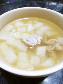 簡単10分☆大根と豚肉のコンソメスープ-レシピのメイン写真