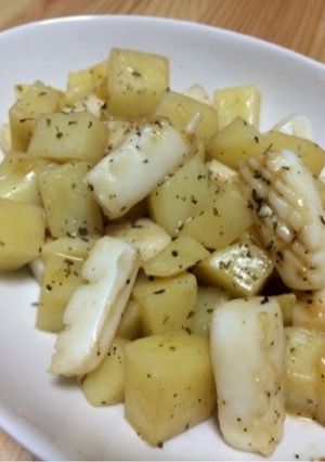 イカとジャガイモのバター醤油焼き-レシピのメイン写真