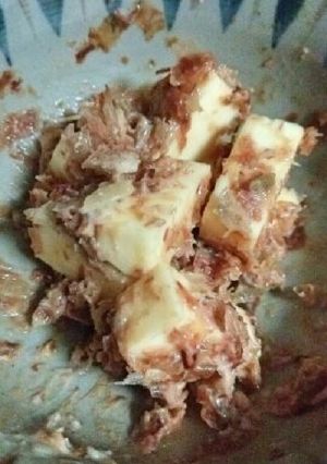 ﾁｰｽﾞのﾜｻﾋﾞ漬和え-レシピのメイン写真