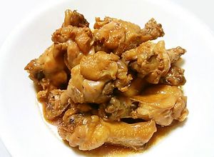 手羽元(鶏ウイング)のにんにく醤油煮-レシピのメイン写真