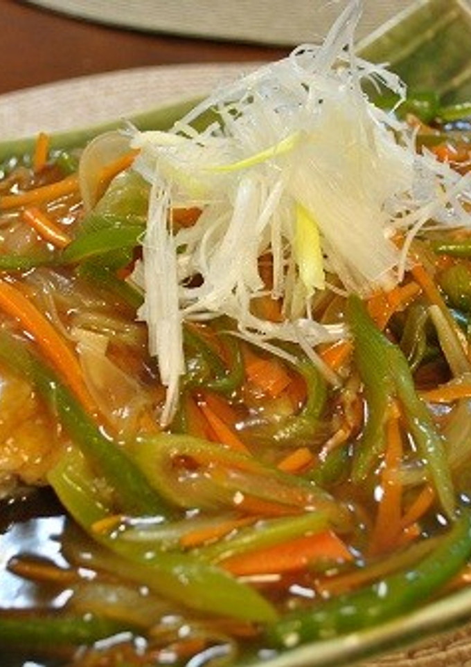 カレイのから揚げ和風あんかけ-レシピのメイン写真