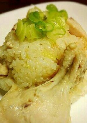 美味しく痩せ飯☆海南鶏飯風こんにゃくご飯-レシピのメイン写真