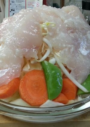 レンジで☆鱈と野菜の蒸し物-レシピのメイン写真