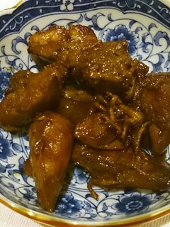 簡単!レバーの甘辛煮-レシピのメイン写真