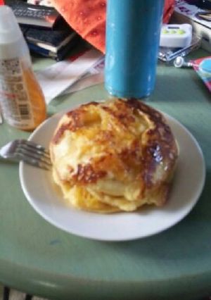 オレンジホットケーキ-レシピのメイン写真