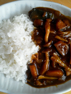 簡単かぼちゃと、きのこのカレー-レシピのメイン写真