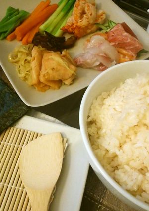 *我が家の手巻き寿司*-レシピのメイン写真
