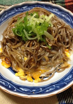 簡単♪ポンたまそば-レシピのメイン写真